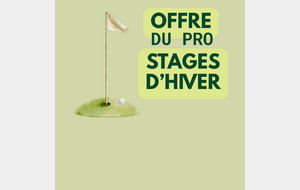 OFFRE DU PRO - STAGES HIVER 2026 !