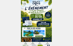Evènement à ne pas manquer : Golfy Day!!! 30/08