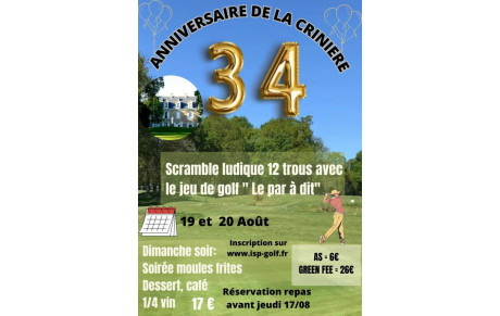 Les animations au golf de La Crinière