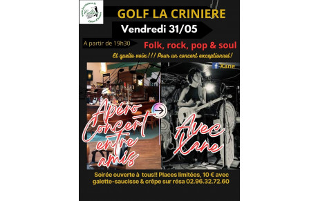 Apéro-concert avec la talentueuse chanteuse Xane