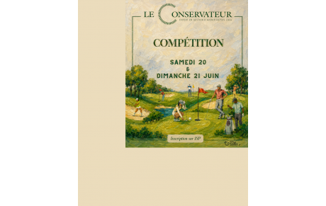 NOTRE COMPÉTITION "LE CONSERVATEUR" CE WEEK-END